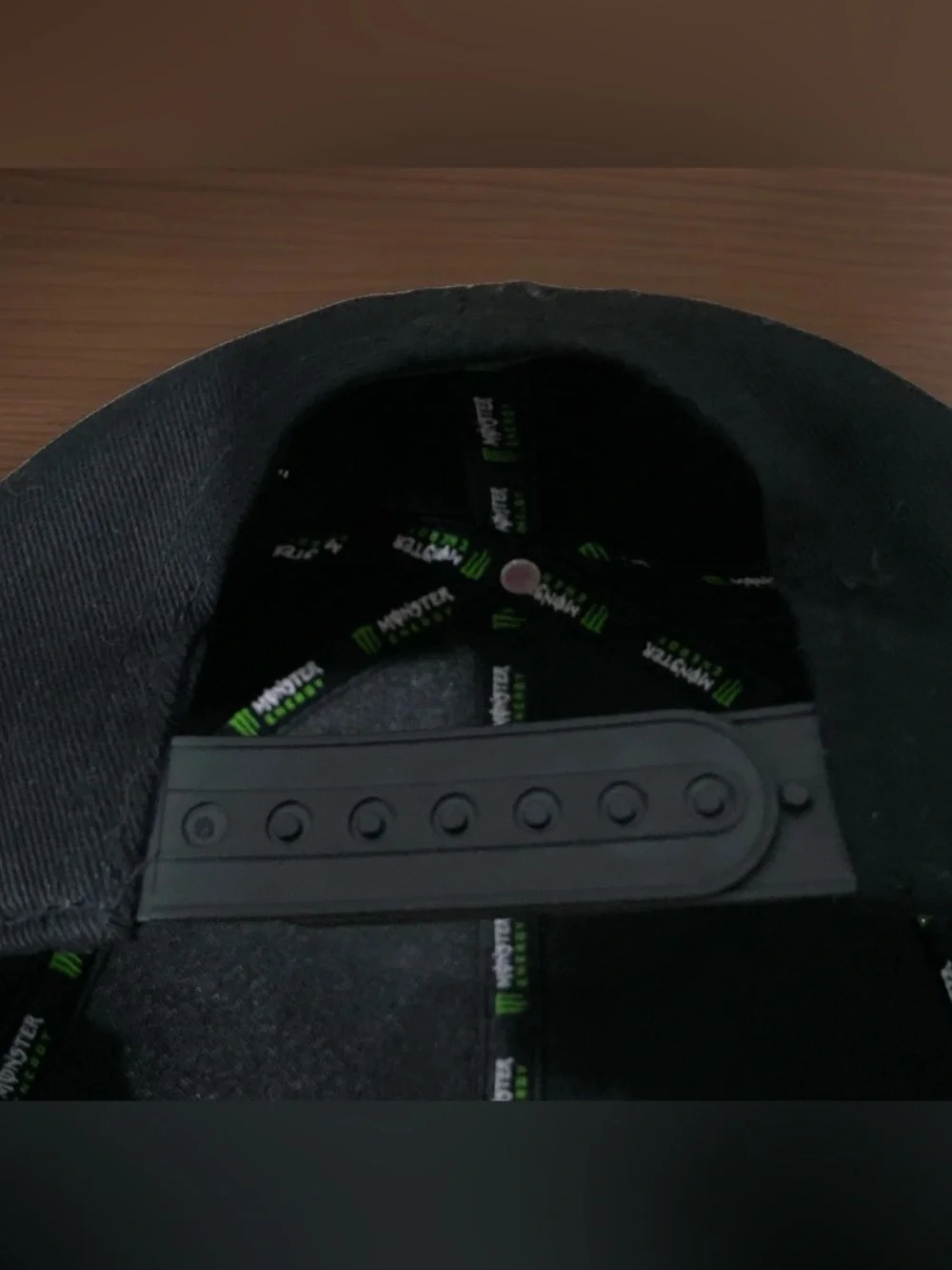 Monster Energy Men's Casual Embroidered Adjustable Flat Brim Baseball Cap Hat